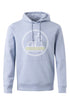 Hoodie con Faro Blanco y Olas Amarillas