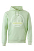 Hoodie con Faro Blanco y Olas Amarillas